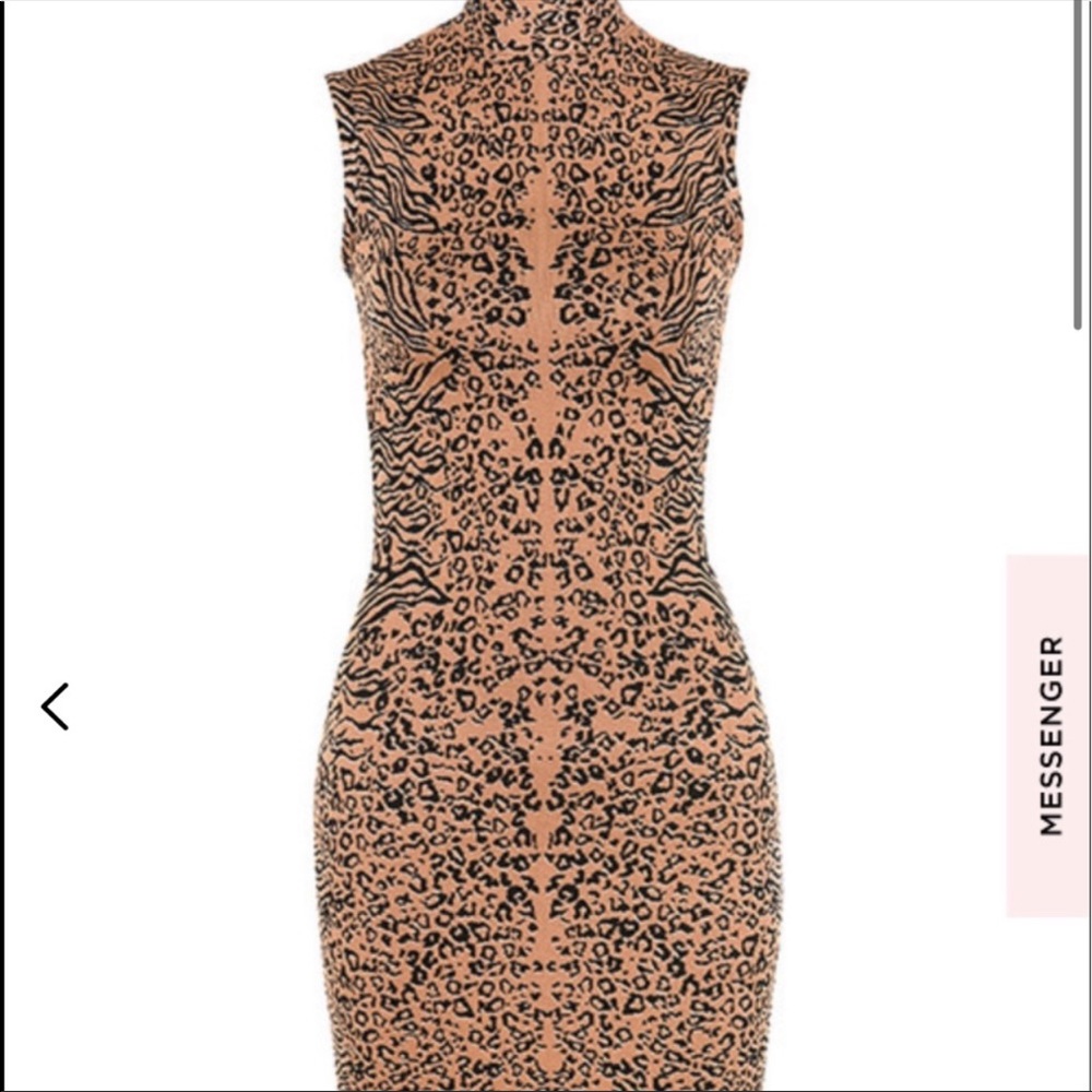 House of CB Leopard dress Size M